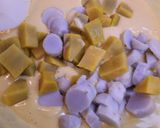 里芋と薩摩芋のドデカいホットケーキ作り方3写真