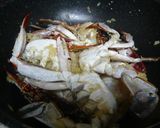 渡り蟹のトマトクリームパスタ作り方4写真