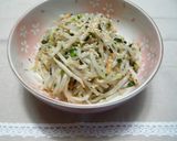 お茶漬けの素deスピードもやしナムル作り方3写真