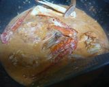渡り蟹のトマトクリームパスタ作り方5写真