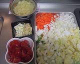 野菜たっぷりキーマカレー作り方1写真