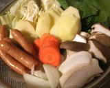 まろやかぁ❤白味噌仕立てのチーズ鍋❤作り方3写真