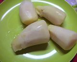 台湾家庭料理★　筍の卵とじ　★作り方1写真