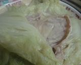 豆腐で満足ヘルシー♪白菜と豚肉重ね蒸し 作り方4写真