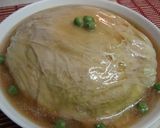 豆腐で満足ヘルシー♪白菜と豚肉重ね蒸し 作り方8写真