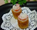 お弁当に✿ちくわ×かにかまのお花作り方12写真