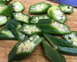 🔰簡単・和えるだけ!オクラの味噌マヨおかか和え作り方3写真