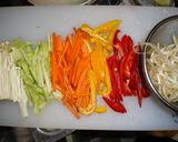 炒め野菜サラダ作り方1写真