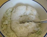 お一人様ランチ☆アボカドウフごはん作り方3写真