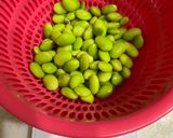 白米:もち麦2:1プチプチ枝豆のおにぎり作り方5写真