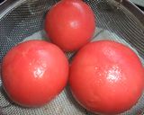 丸ごとトマトのスープグラタン♪作り方2写真