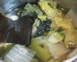 鍋の残りでパパッと中華丼作り方1写真