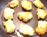 ✿鶏肉のにんにく醤油ごまパン粉焼き✿作り方6写真