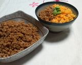 ❤鶏そぼろ❤お弁当・おにぎりに❤作り方8写真