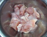 鶏むね肉とブロッコリーの炒め物作り方1写真