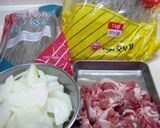 柚子茶で簡単☆チャプチェ風作り方1写真