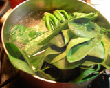 厚揚げとほうれん草の醤油炒め作り方2写真