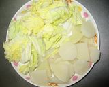 豚チーズと冬野菜のお鍋～ゆず風味～作り方1写真