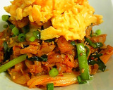 簡単！こくうま豚キムチ炒め☆居酒屋風作り方7写真