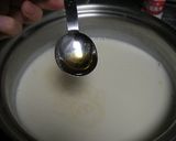 豆乳杏仁豆腐。作り方3写真