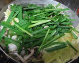 白だしde白菜豚肉にら春雨きのこの一気煮作り方3写真