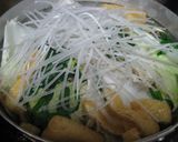 白だしde白菜豚肉にら春雨きのこの一気煮作り方5写真