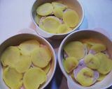 鶏ハムポテト✿マカロニ✿バジルグラタン作り方2写真