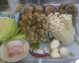 きのこのクリームソースパスタ作り方1写真