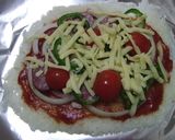 残ったご飯で簡単リサイクルピザ作り方3写真