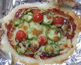 残ったご飯で簡単リサイクルピザ作り方4写真