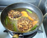 『和風照り焼きハンバーグ♥ 』作り方6写真