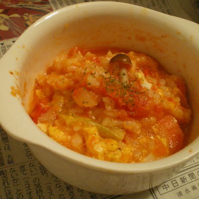 ルクルーゼで☆水無し簡単！ トマト鍋 by yucca** 【クックパッド