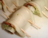 お弁当にも♪竹輪のくるくるマヨガーリック作り方3写真