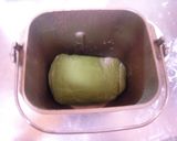❀ホワイトチョコ＆胡桃の抹茶パン❀ＨＢで作り方4写真