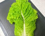 湯通しサンチュのカニかま巻きサラダ作り方2写真