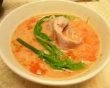 トマト鍋ゴマだれの豚バラしゃぶしゃぶ作り方4写真