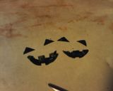 サーモンのハロウィン寿司作り方1写真