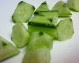 鮭茶漬けで簡単おつまみきゅうり作り方1写真