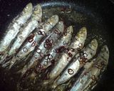 ねぎと鷹の爪のイワシの酒蒸しガーリック風作り方3写真