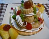 フルーツたっぷり♪ミニケーキツリー作り方7写真