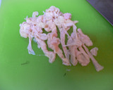 ごぼうとにんじんのきんぴら。鶏皮と一緒♪作り方3写真