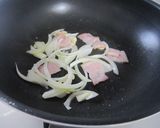 蓮根とベーコンのトマト煮作り方2写真