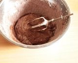 チョコチップが沈まない？wチョコシフォン作り方12写真