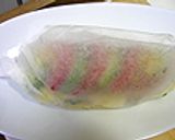 クリスマス風☆野菜の重ね蒸しハーブ風味作り方4写真