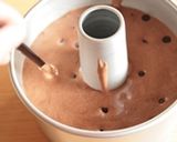 チョコチップが沈まない？wチョコシフォン作り方17写真