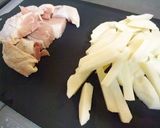 チキンとポテチーズのハーブ包み焼き作り方1写真