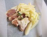 チキンとポテチーズのハーブ包み焼き作り方3写真