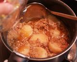 長芋のほっこり鶏そぼろ煮作り方3写真