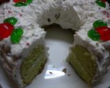 18㎝リング型(簡単クリスマスケーキ)作り方27写真