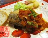 ボジョレー赤ワインにも合うアジのトマト煮作り方4写真